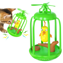 windmill bird cage tickle sound wheel pets toys